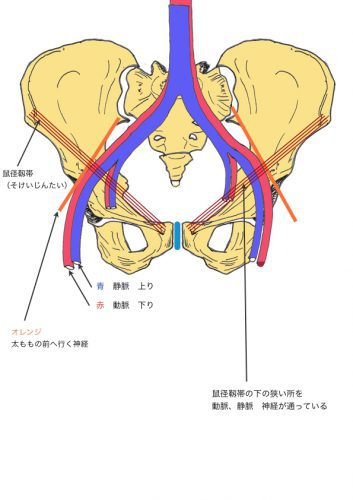 生理前の腰痛には 股関節を伸ばす 整體院 快